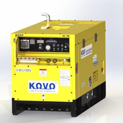 KOVO генератор дизельного двигателя небольшой дизельный портативный сварщик 280CC/CV номинального тока EW320DST