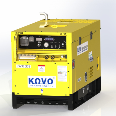 KOVO 400V 5Kva дизельный генератор сварщика EW320DST частота 50/60HZ номинальный ток 280CC/CV