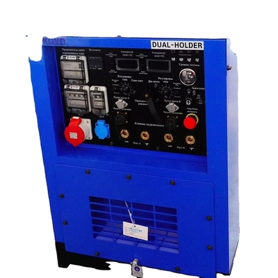 1500/1800 оборотов в минуту Скорость KOVO EW500DST Дизельный генератор сварщика 220V/380V Номинальное напряжение