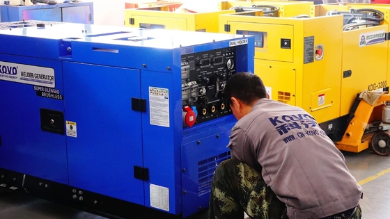 Портативный дизельный генератор сварщика номинальный ток 600A 220V/380V KOVO Frontier 400X EW500DST