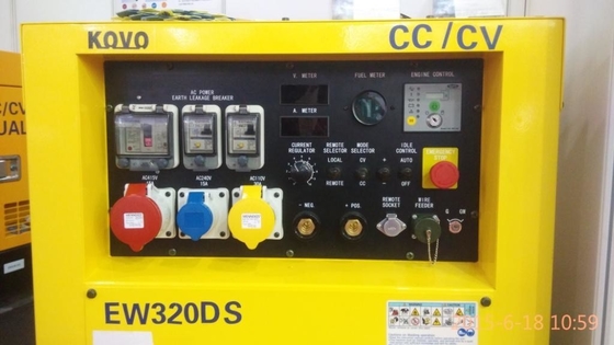 KOVO 400V 5Kva дизельный генератор сварщика EW320DST частота 50/60HZ номинальный ток 280CC/CV