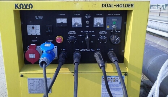 80% номинальный рабочий цикл 40°C KOVO EW400DST Двигательная дизельная сварка Motosoldadoras