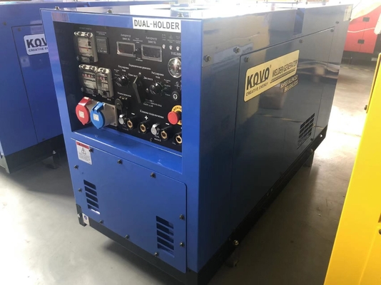 1500/1800 оборотов в минуту Скорость KOVO EW500DST Дизельный генератор сварщика 220V/380V Номинальное напряжение
