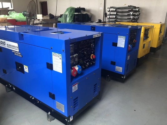 1500/1800 оборотов в минуту Скорость KOVO EW500DST Дизельный генератор сварщика 220V/380V Номинальное напряжение